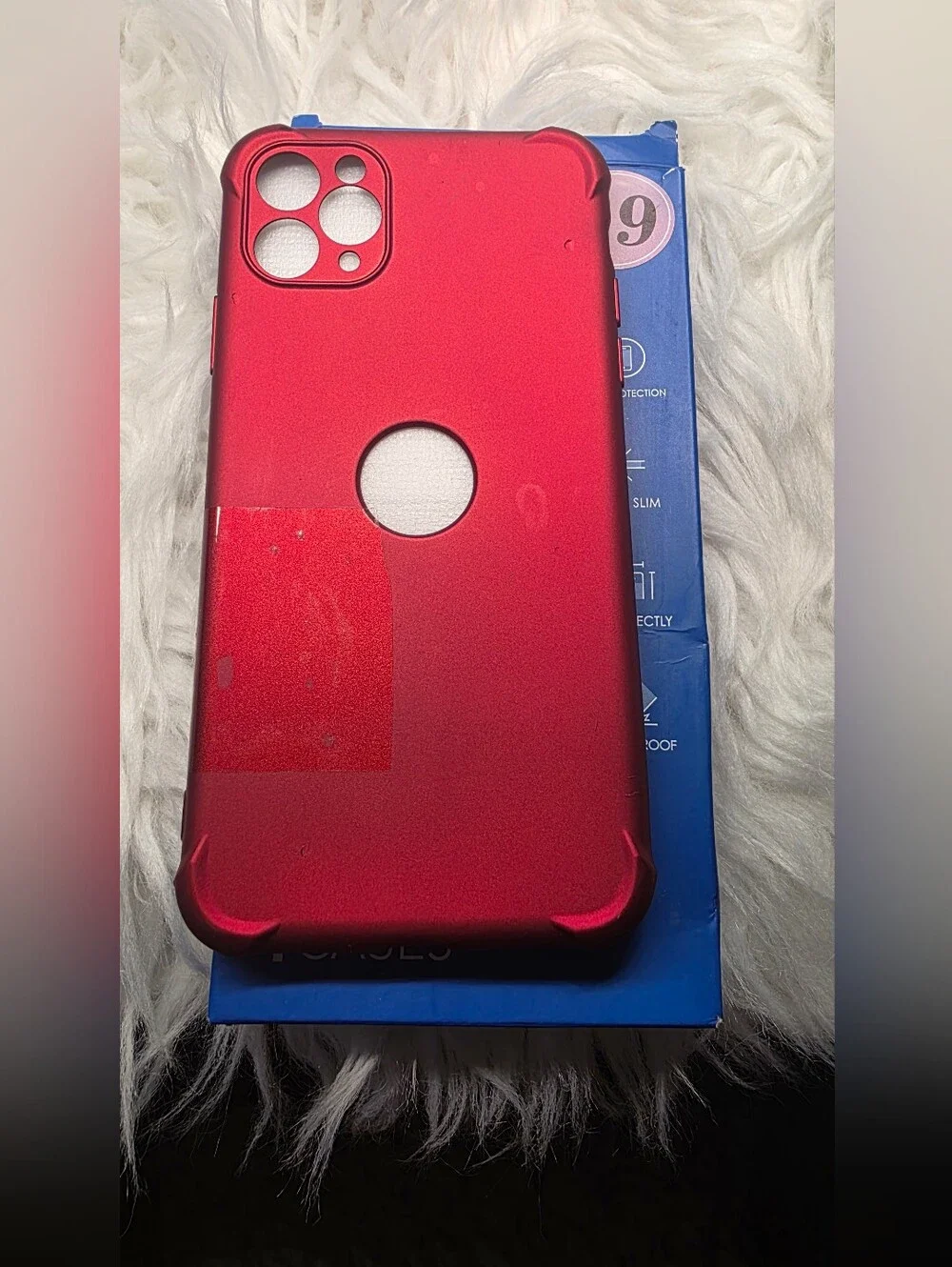 Red Phone Case for Cell Phones - Slim Protective Cover